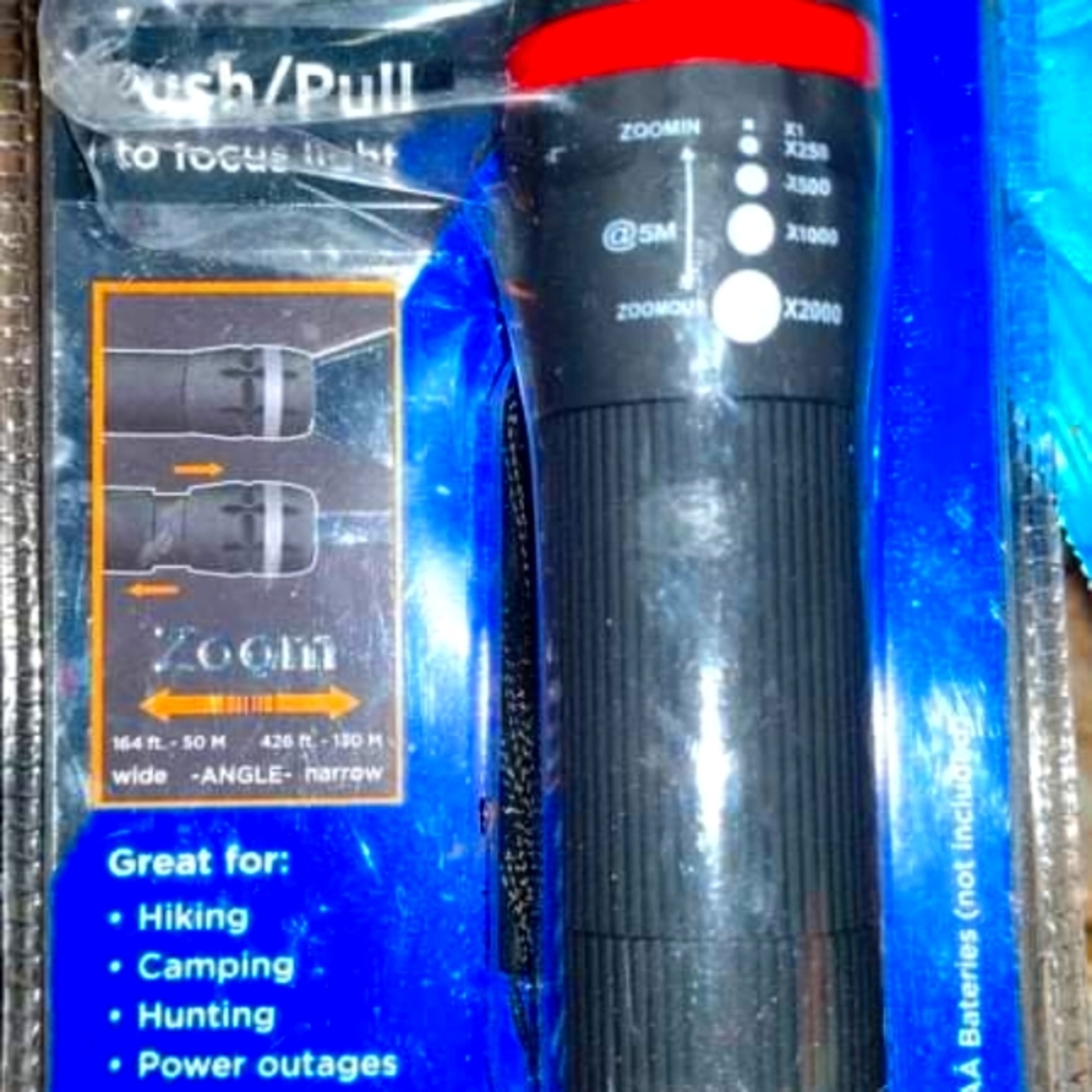 3 mode flashlight 🔦 brand new
